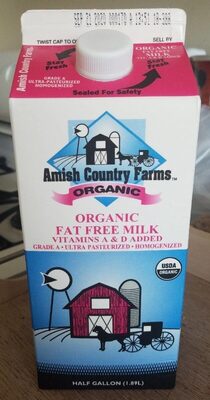 Organic Fat Free Milk