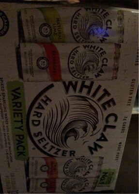 White claw hard seltzer