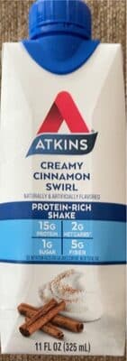Creamy Cinnamon Swirl Protein-Rich Shake