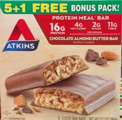 Chocolate Almond Butter Bar