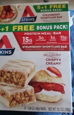 Strawberry Shortcake Protein Meal Bar