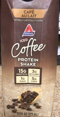 Atkins iced coffee