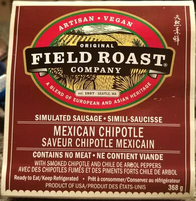 Spicy Mexican Chipotle Plant-Based Sausages