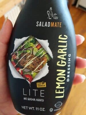 Salad mate lemon garlic dressing light