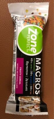 Macros Fruity Cereal Bar