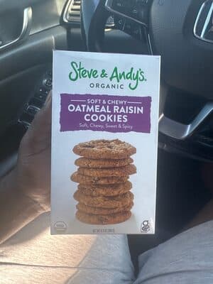 Steve & Andy's Organic Oatmeal Raisin Cookies