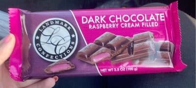 Dark Chocolate Raspberry Cream Filled