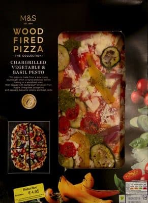 M&S Vegetable Pizza