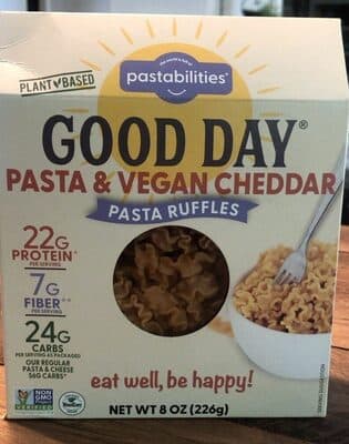 Good day pasta & vegan cheese