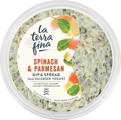 SPINACH & PARMESAN DIP & SPREAD