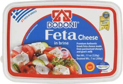 Premium Authentic Greek Feta Cheese in Brine