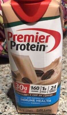 Cafe Latte Flavored High Protein Shakes