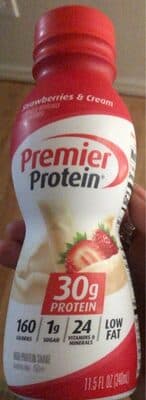 Strawberries & Cream High Protein Shake