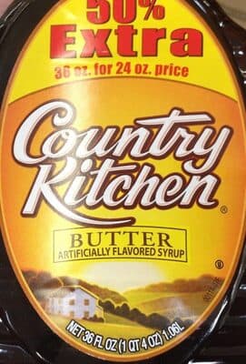 Butter Flavored Syrup