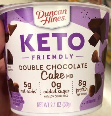 Double Chocolate Keto Friendly Cake Mix