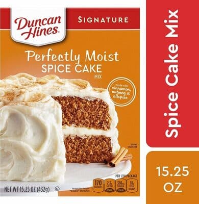 Spice Cake Perfectly Moist Cake Mix