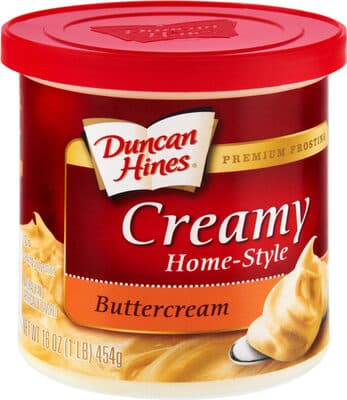 Creamy Buttercream Flavored Frosting