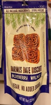 Delicious Date Biscuit