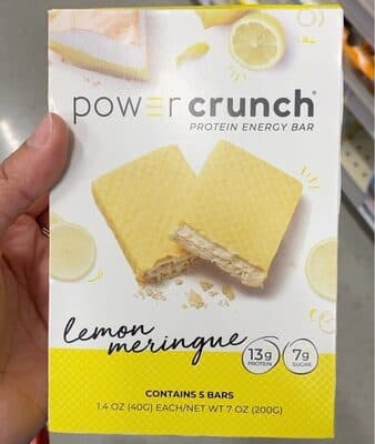 Lemon Meringue Protein Energy Bars