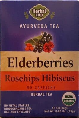Elderberries Rosehips Hibiscus Tea