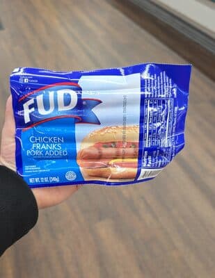 Chicken Franks Pork Added