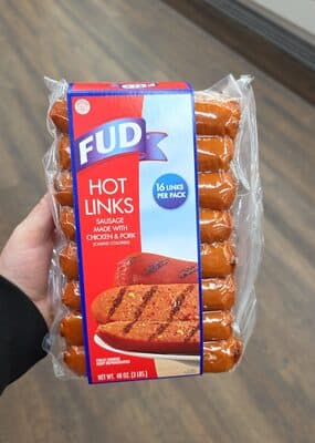 Chicken & Pork Hot Links Sausage