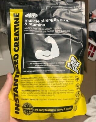 Insanitized Creatine