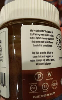 Nuttin' But Pecans Butter