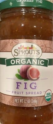Organic Fig Fruit Spread