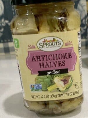 Artichoke halves