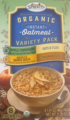 Organic Instant Oatmeal