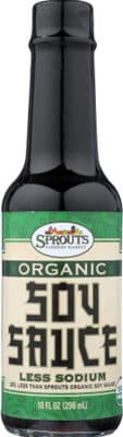 Organic Soy Sauce - Less Sodium