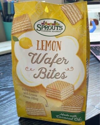 Lemon Wafer Bites