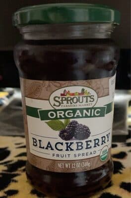 Organic Blackberry Fruit Spread