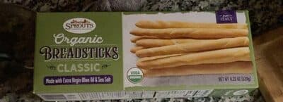 Organic breadsticks classic