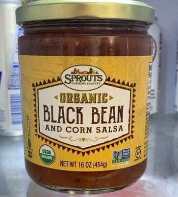 Organic Black Bean and Corn Salsa