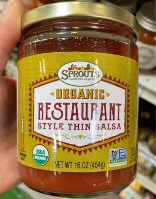 Restaurant style thin salsa