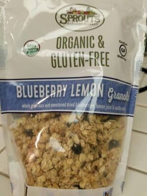Blueberry Lemon Granola