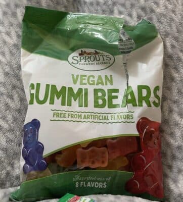 Vegan gummi bears