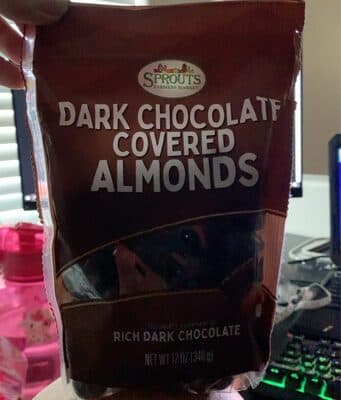 Dark Chocolate Covered Almonds