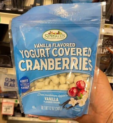 Yogurt Covered Cranberries
