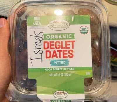 Organic Deglet Dates
