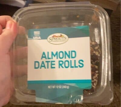 Almond Date Rolls