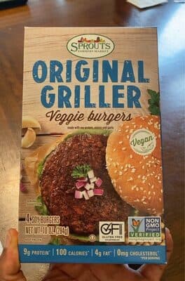 Original Griller Veggie Burgers