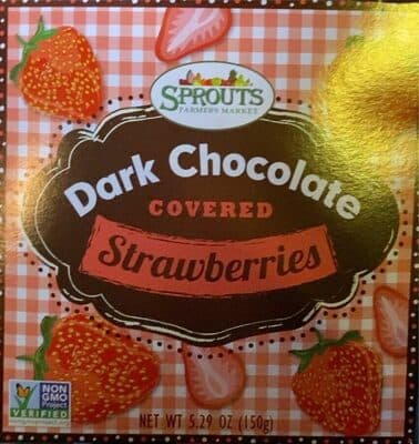 Dark Chocolate Covered Strawberries