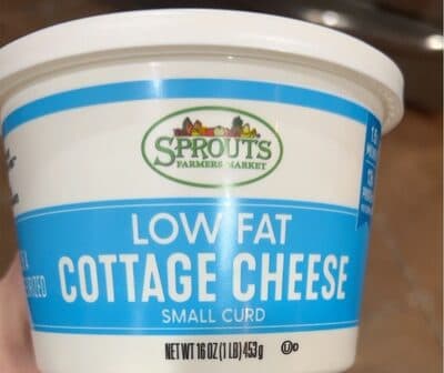 Low fat cottage cheese