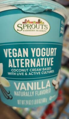 Sprouts Vegan Yogurt Vanilla