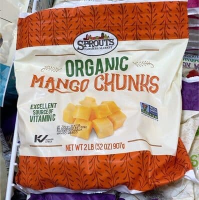 Organic Mango Chunks