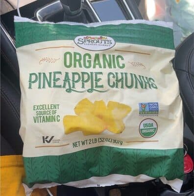 Organic Pineapple Chunks
