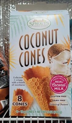 Coconut cones